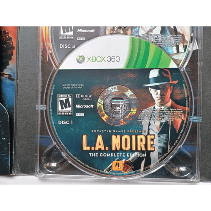 L.a. Noire Complete Edition Xbox 360 5
