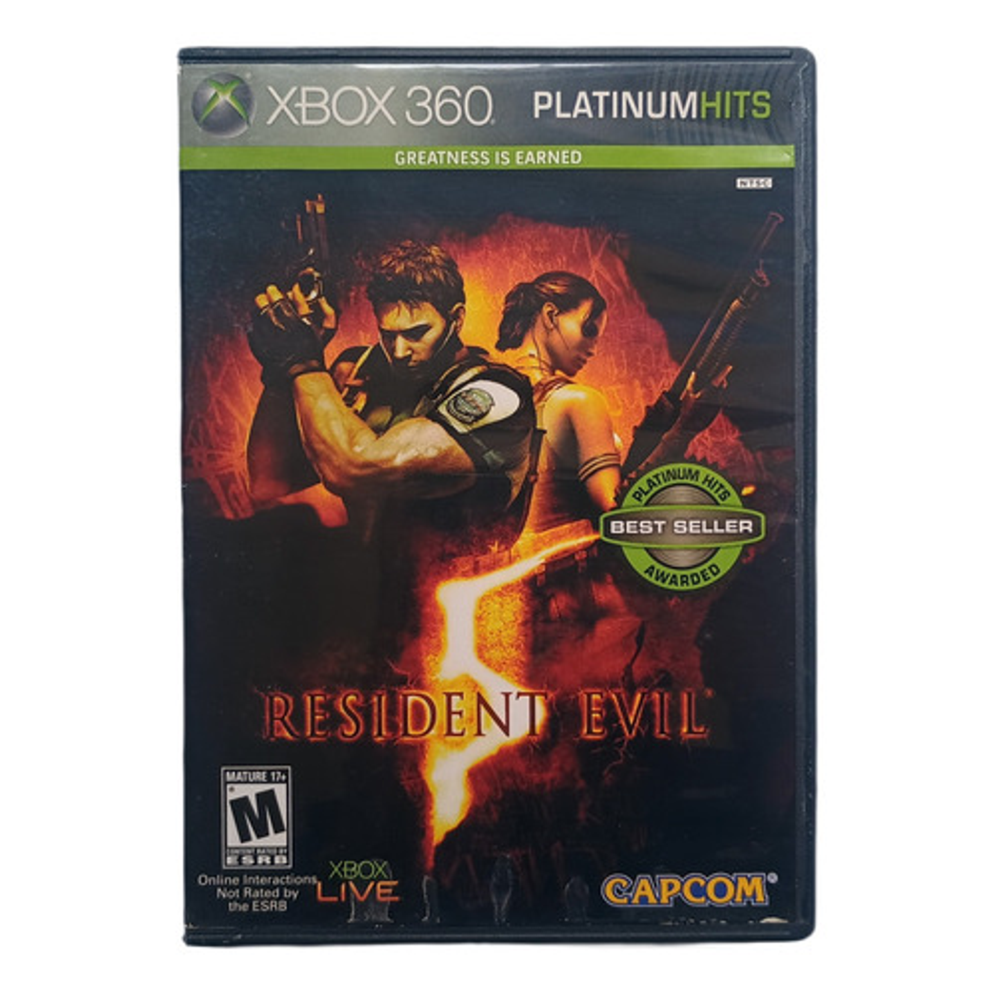 Resident Evil 5 Platinum Xbox 360 1