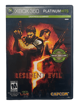 Resident Evil 5 Platinum Xbox 360