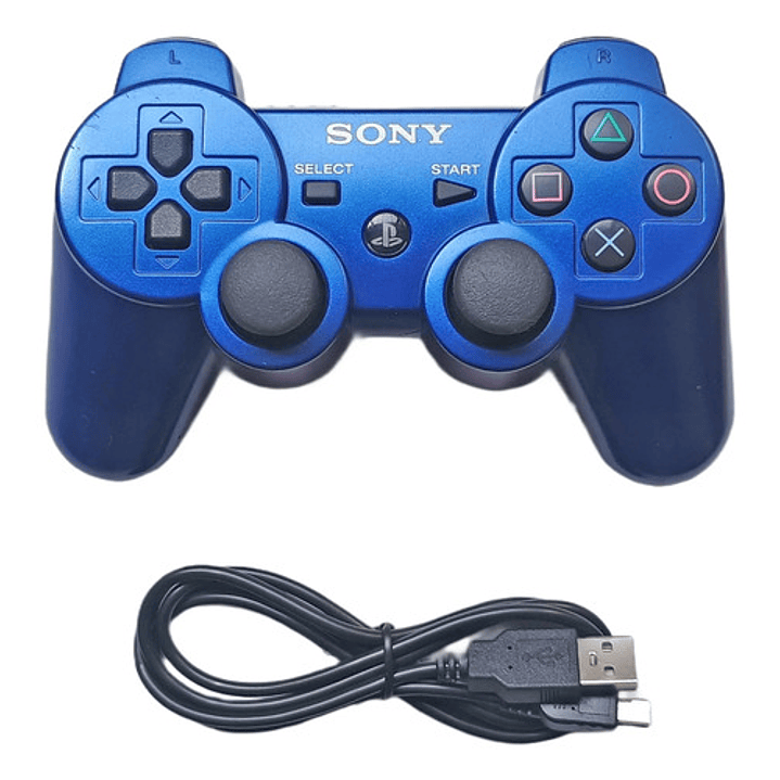 Control Azul Original Ps3 1