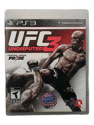 Ufc 3 Undisputed Ps3