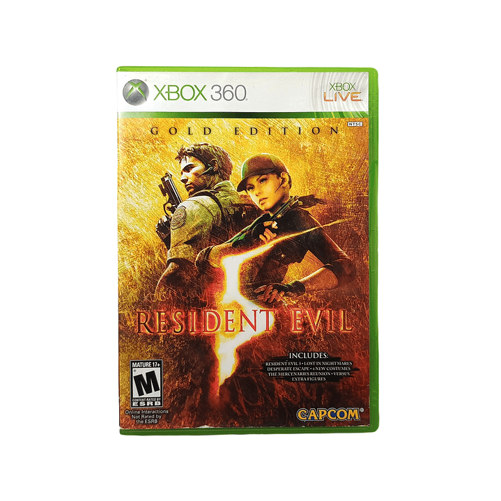 Resident Evil 5 Gold Edition Xbox 360   1