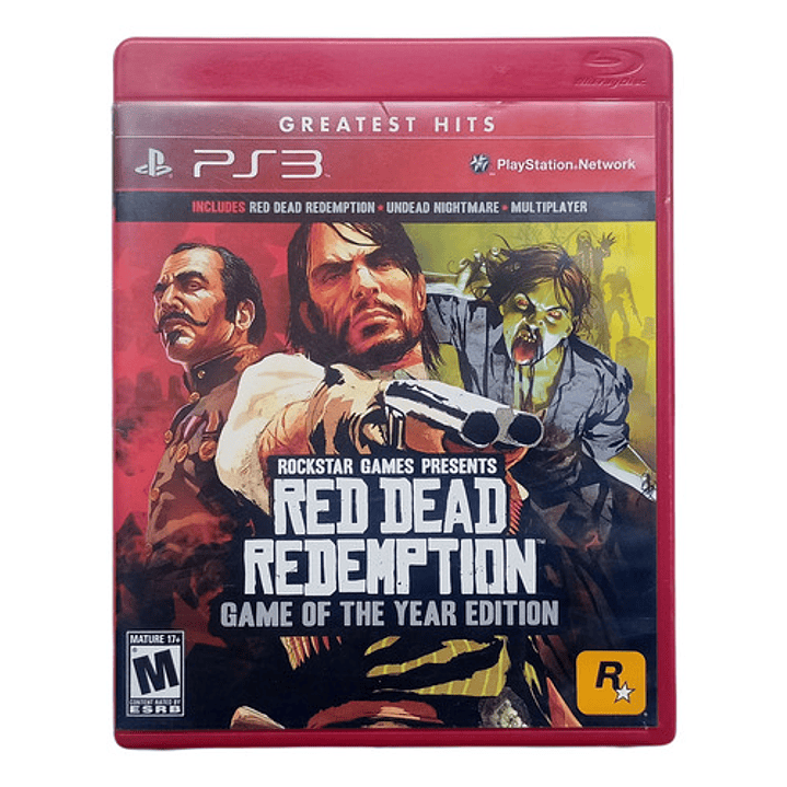 Red Dead Redemption Game Of The Year Ps3 1