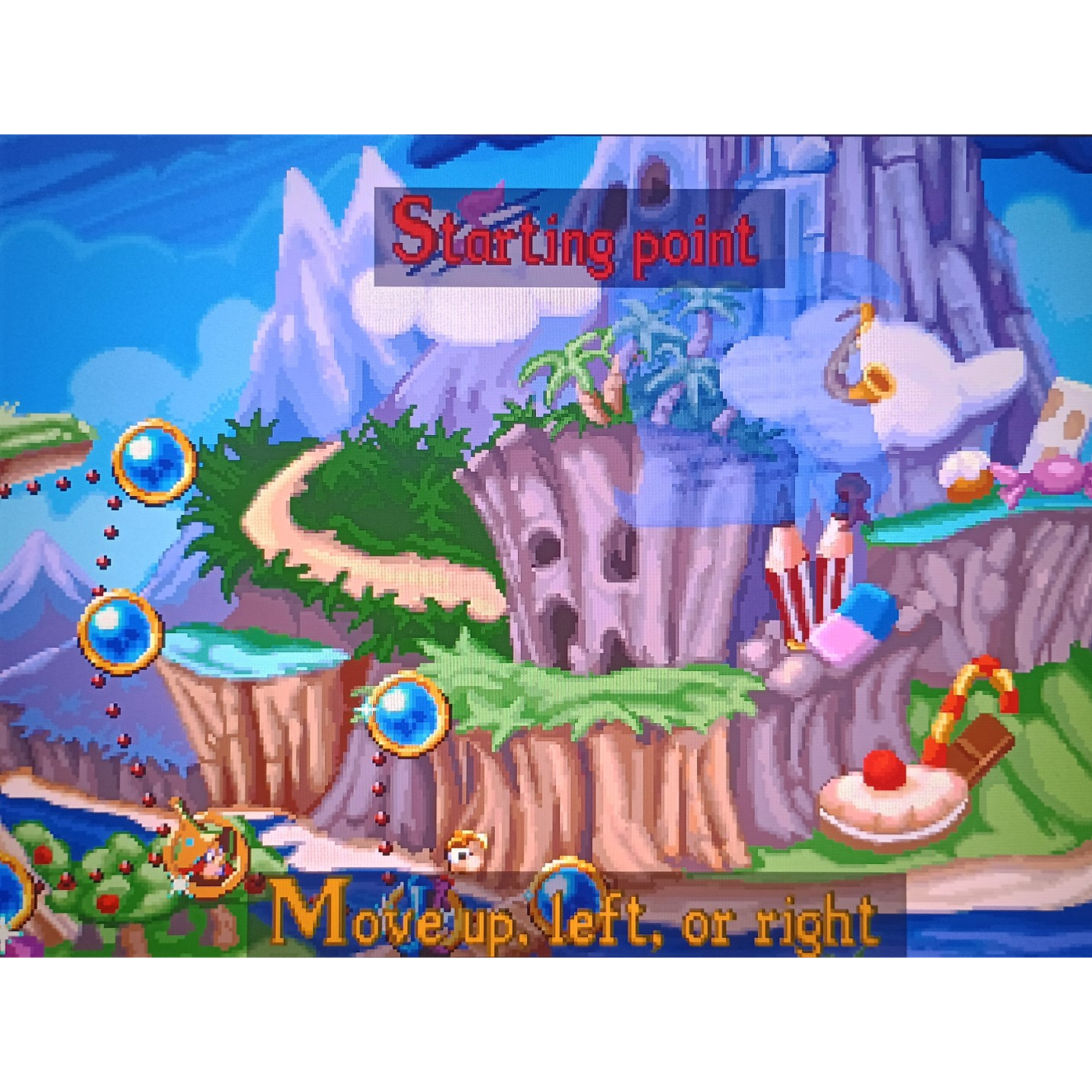 Rayman Brain Games Playstation Ps1 4