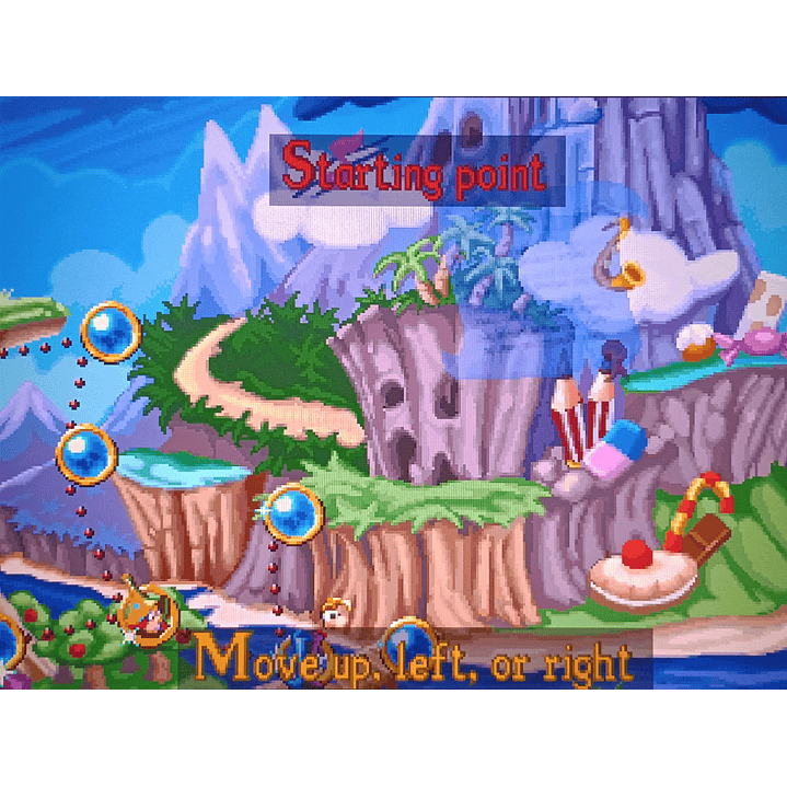 Rayman Brain Games Playstation Ps1 4