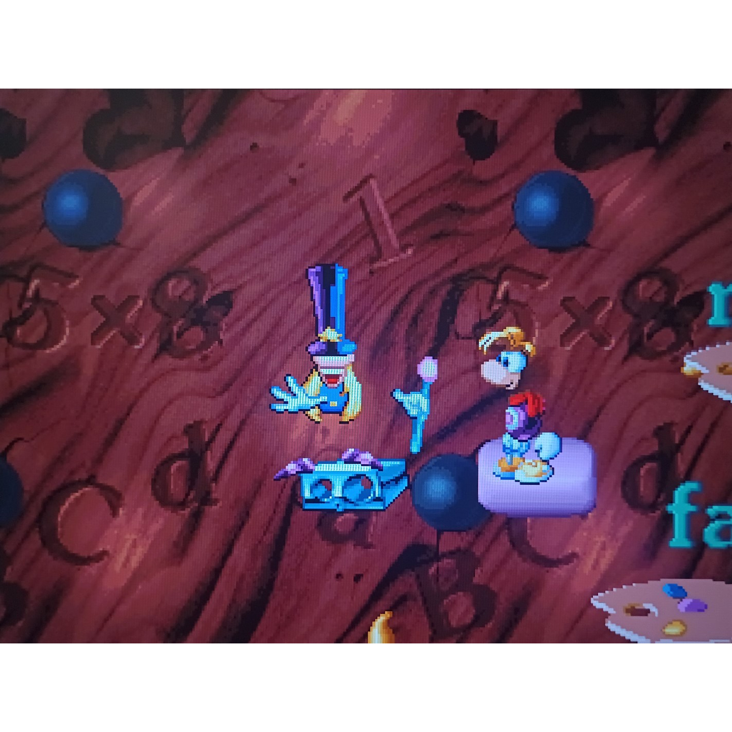 Rayman Brain Games Playstation Ps1 5