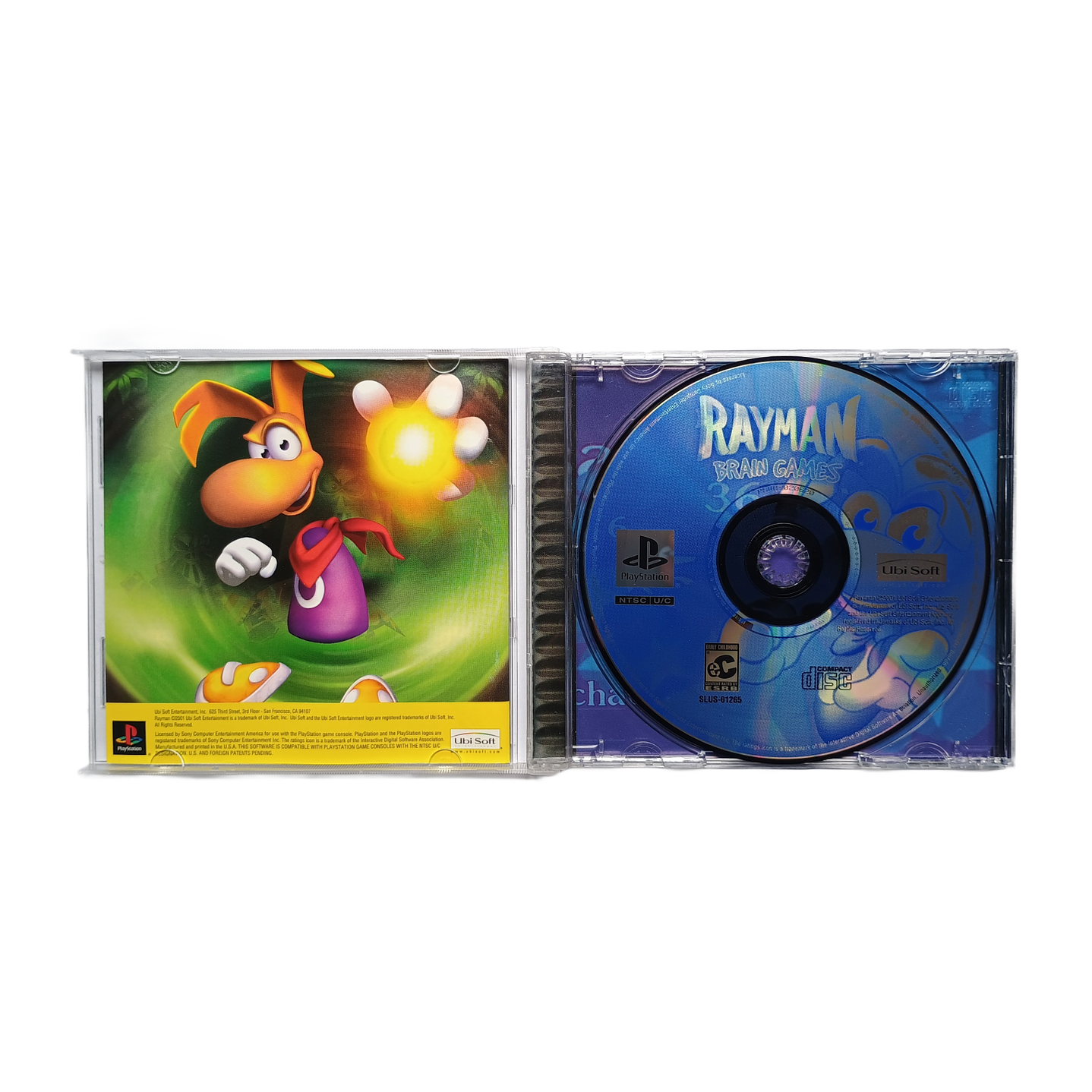 Rayman Brain Games Playstation Ps1 2
