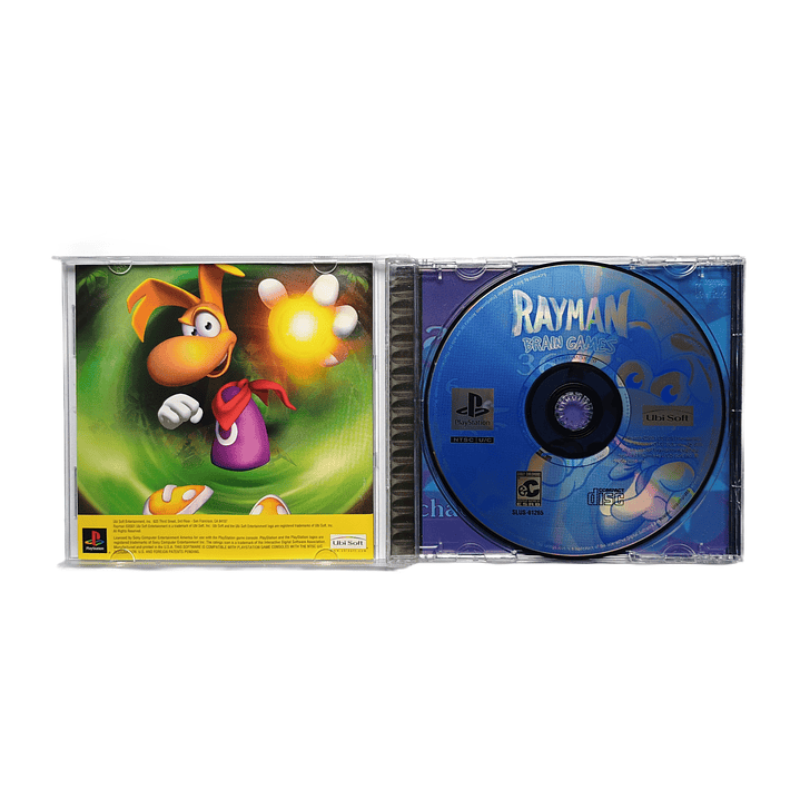 Rayman Brain Games Playstation Ps1 2