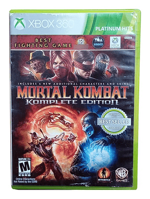 Mortal Kombat Komplete Xbox 360