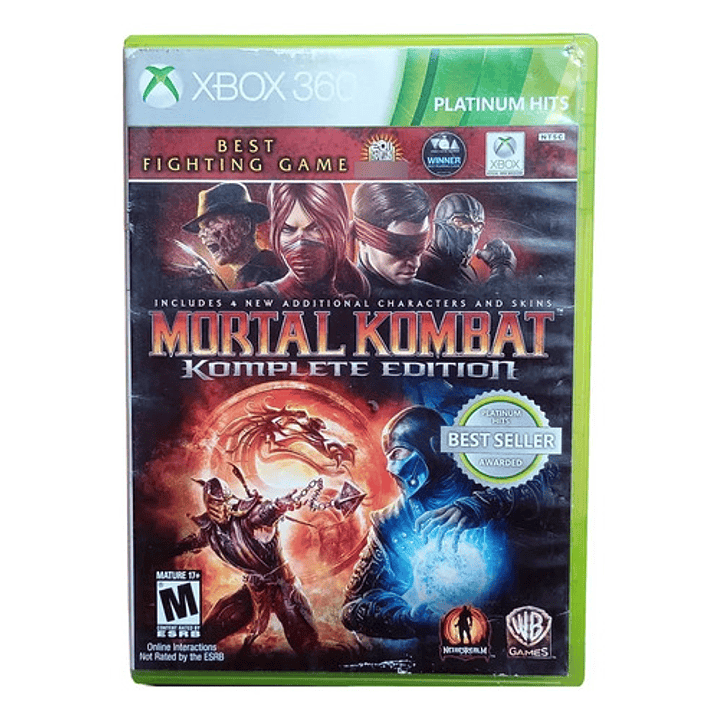 Mortal Kombat Komplete Xbox 360 1