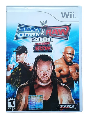 We Smackdown Vs Raw 2008 Wii