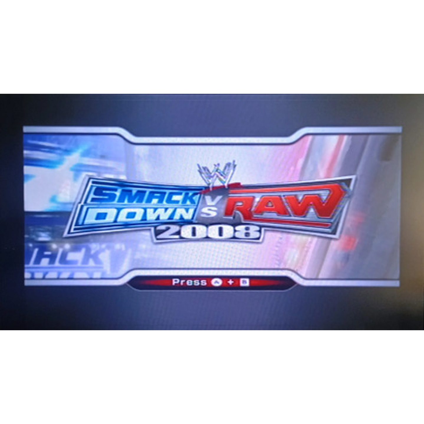 We Smackdown Vs Raw 2008 Wii 4