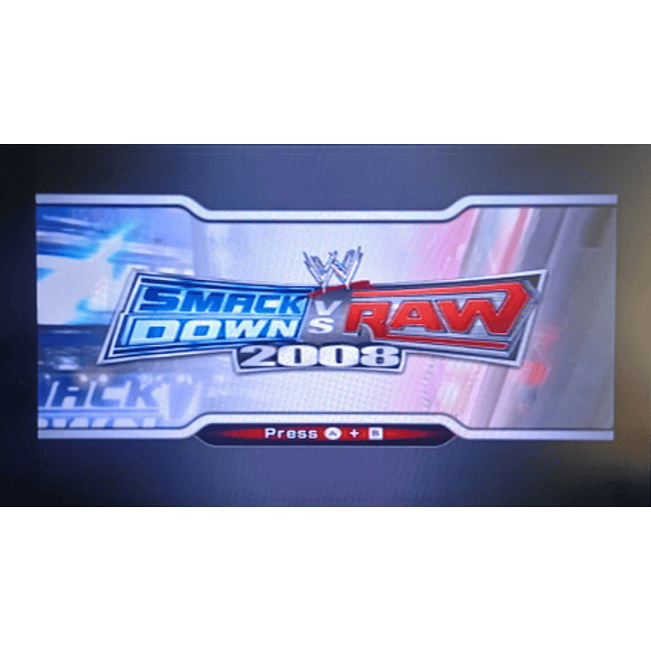 We Smackdown Vs Raw 2008 Wii 4