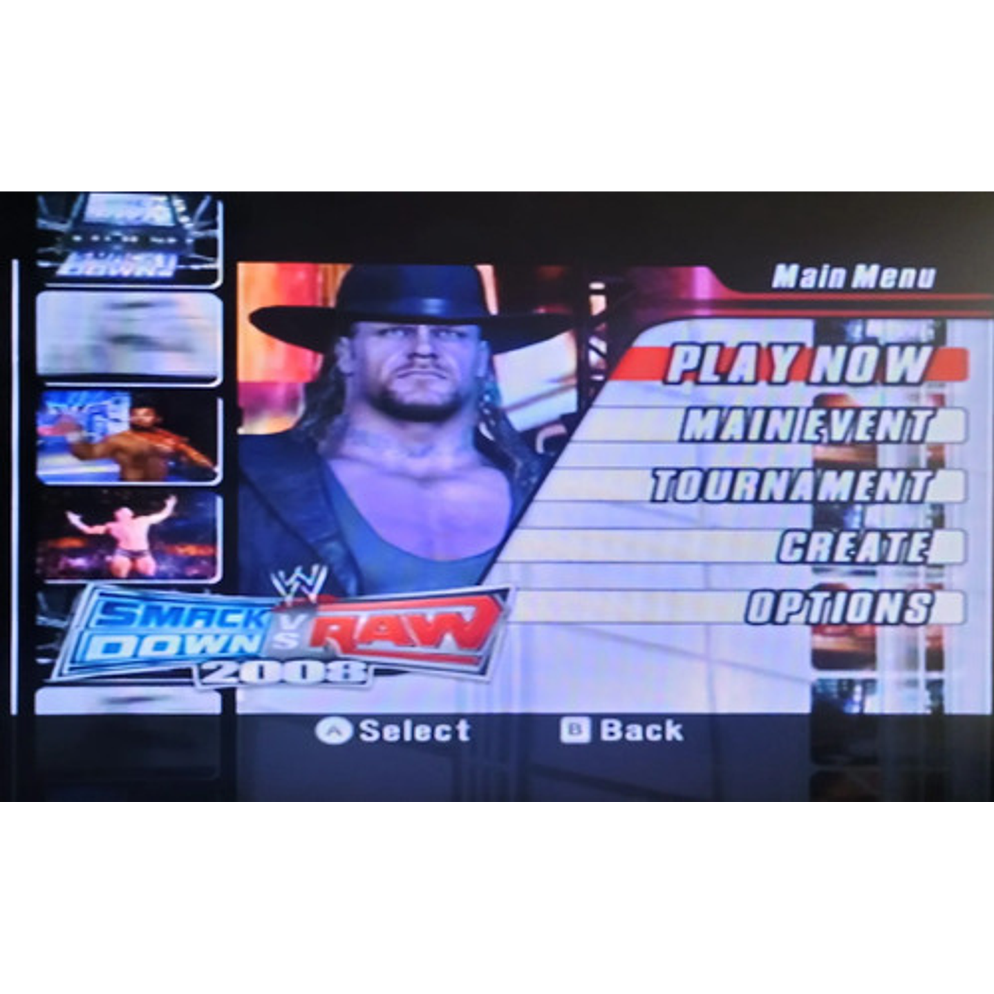 We Smackdown Vs Raw 2008 Wii 6