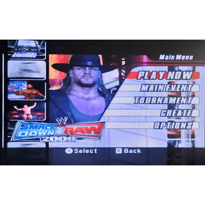 We Smackdown Vs Raw 2008 Wii 6