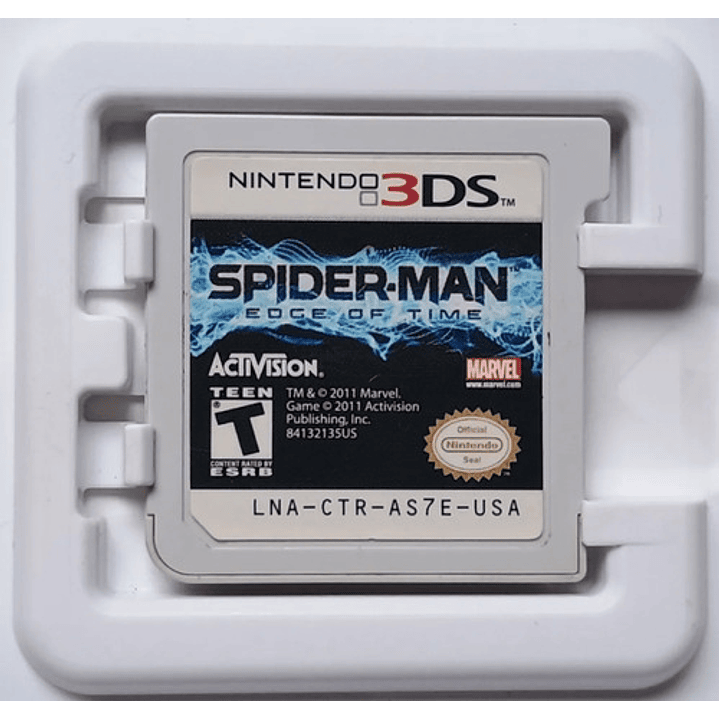 Spiderman Edge Of Time 3ds 3