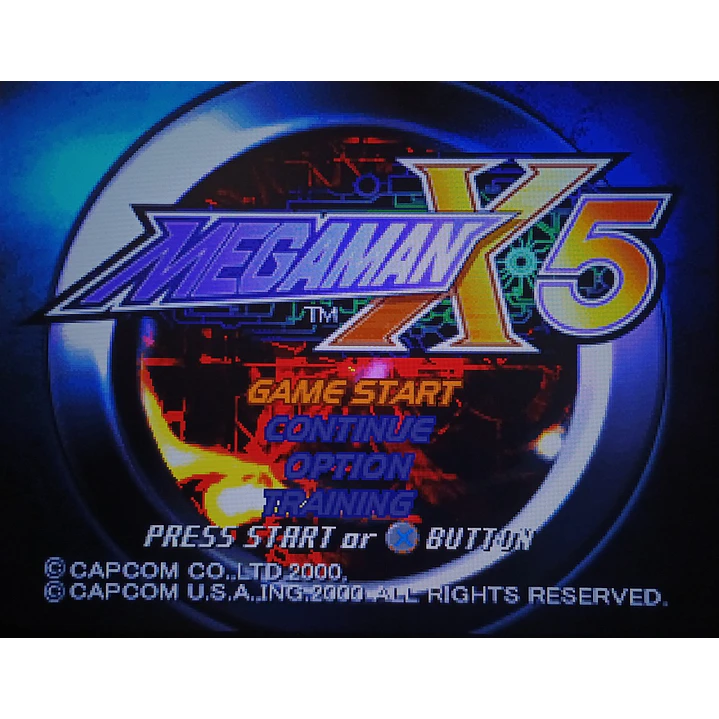 Megaman X 5 Ps1 4