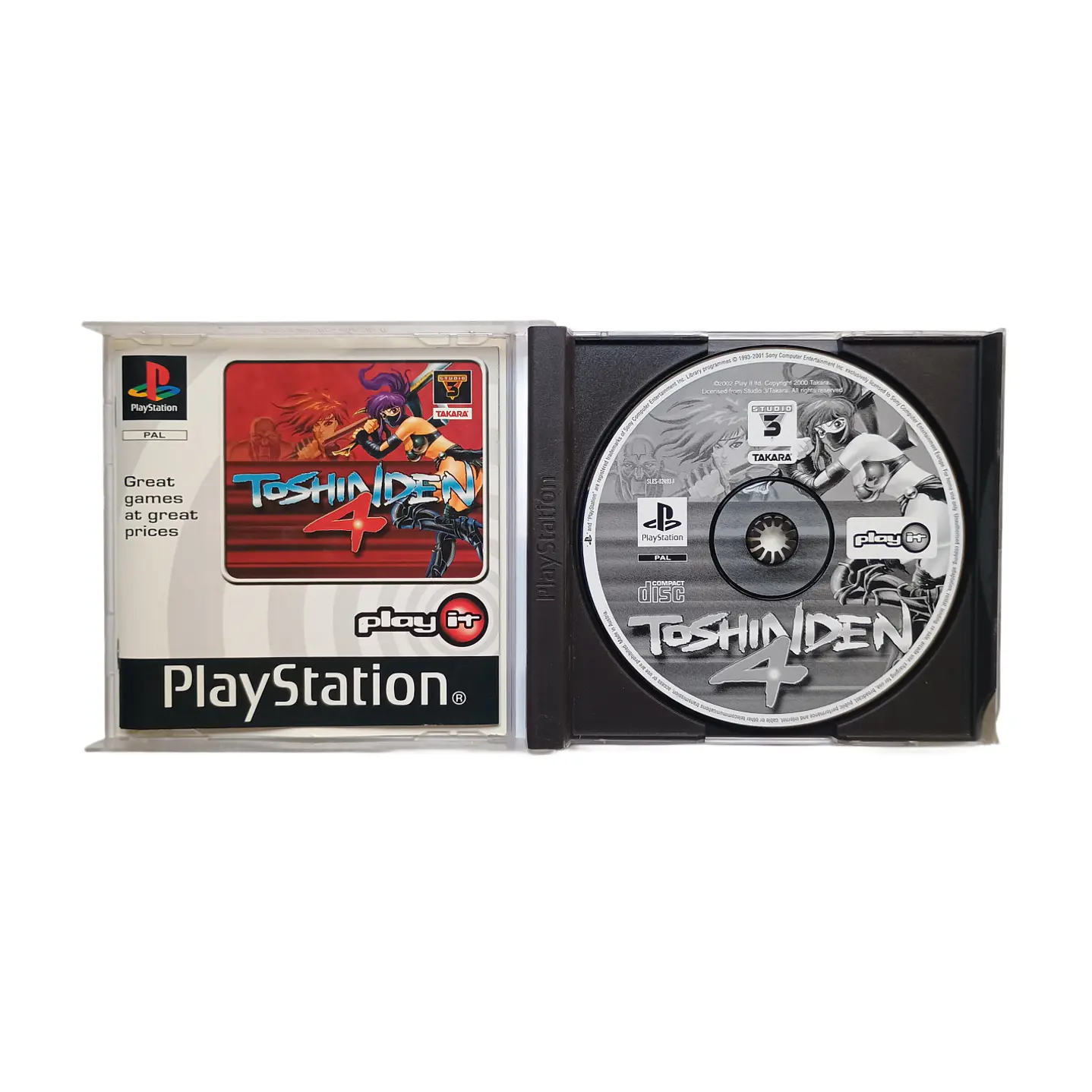 Battle Arena To Shin Den 4 Playstation Ps1 Pal 2
