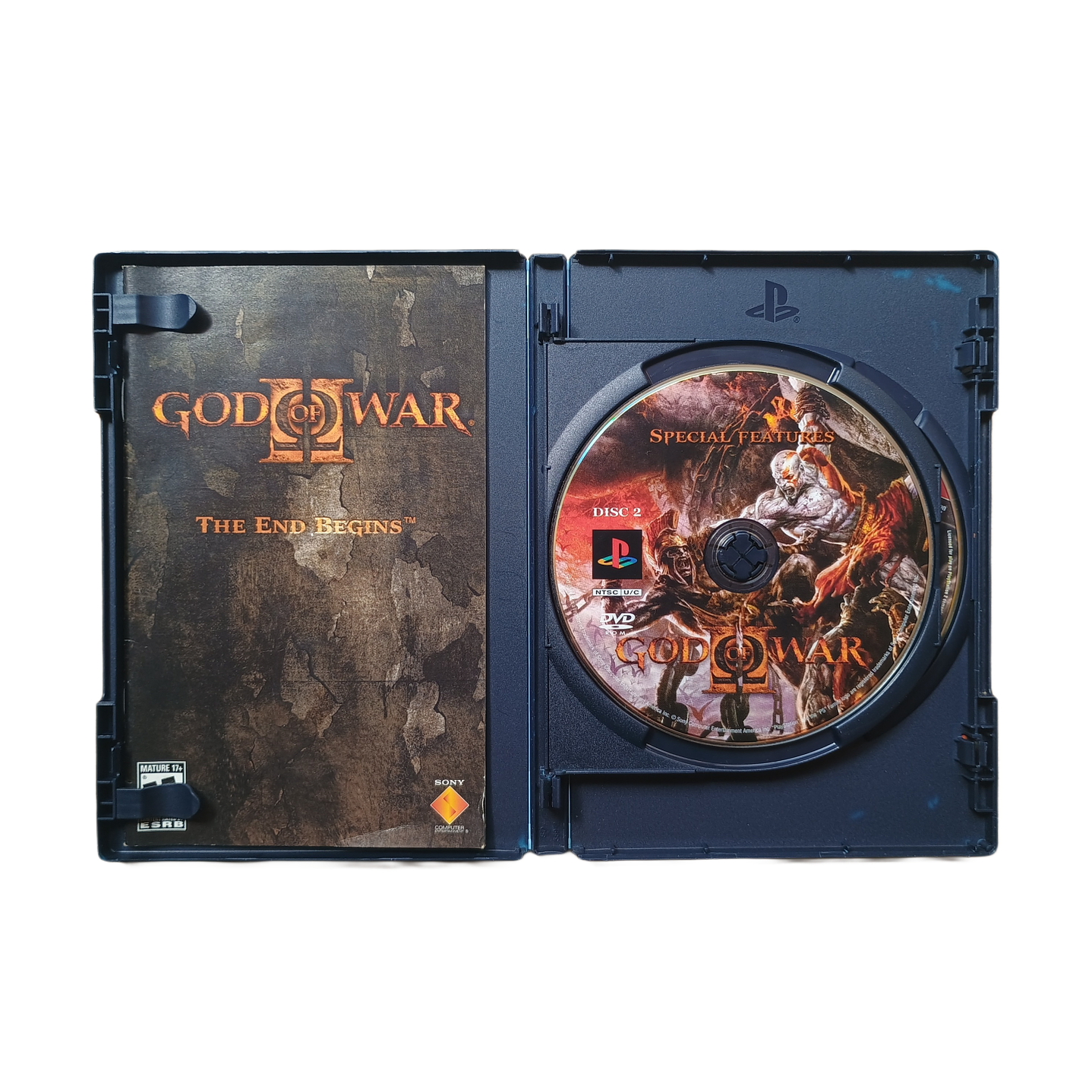 God Of War 2 Con Disco Bonus  Ps2 2