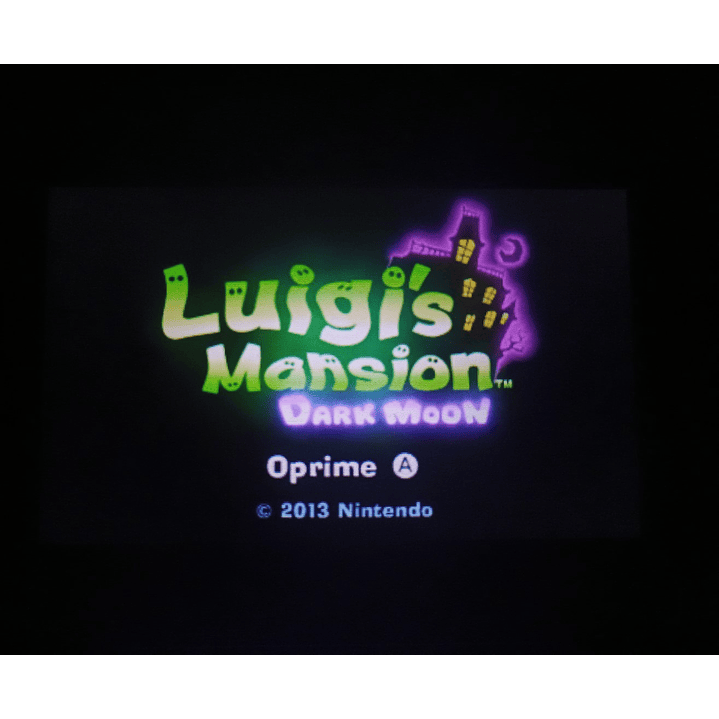 Luigi Mansion Nintendo 2ds 3ds 4