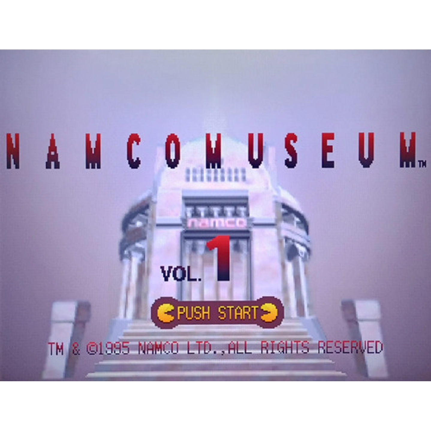 Namco Museum Playstation Gh Ps1 9
