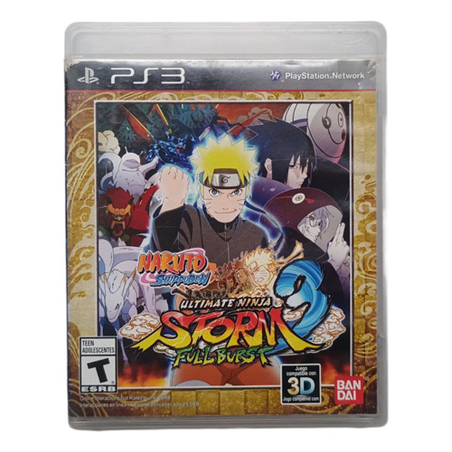 Naruto Shippuden Ultimate Ninja Storm Full Burst 3 Ps3 1