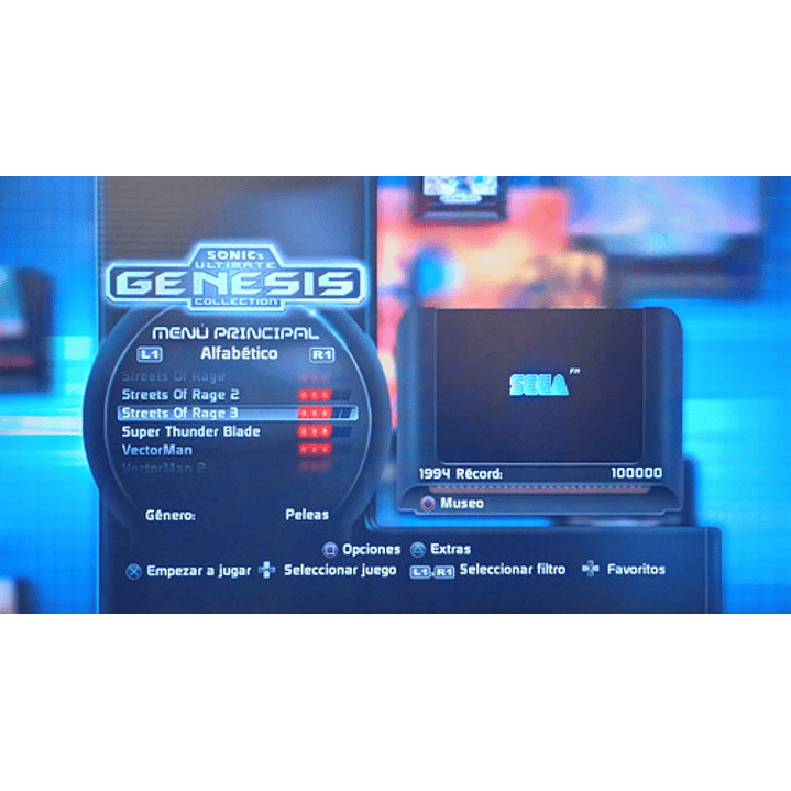 Sonic Genesis Collection Gh Ps3 5