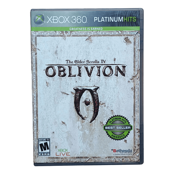 The Elder Scrools Oblivion Platinum Xbox 360 1