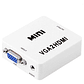 Adaptador Mini Convertidor Vga A Hdmi Genérica 720p - Miniatura 3