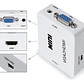 Adaptador Mini Convertidor Vga A Hdmi Genérica 720p - Miniatura 4