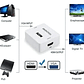 Adaptador Mini Convertidor Vga A Hdmi Genérica 720p - Miniatura 5