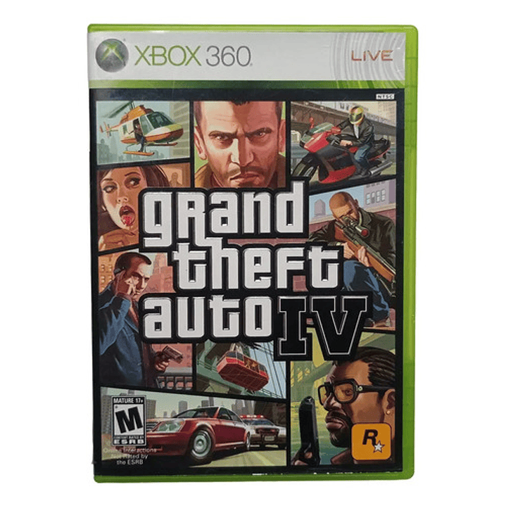 Grand Theft Auto 4 Xbox 360 1