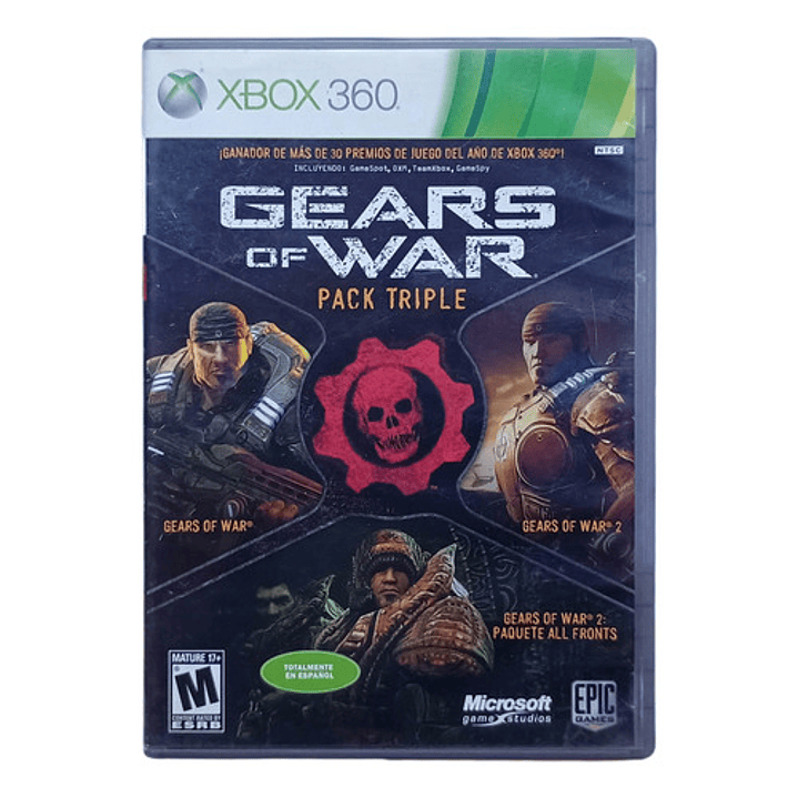 Gears Of War Triple Pack Xbox 360 1