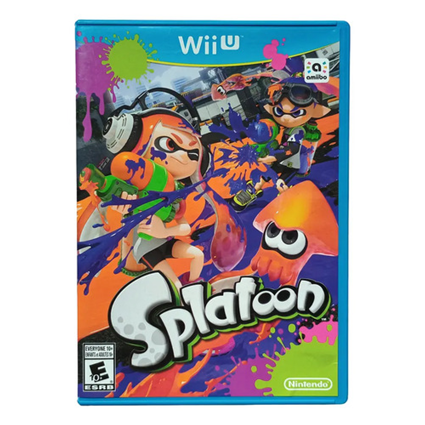 Splatoon  Nintendo Wii U Físico 1