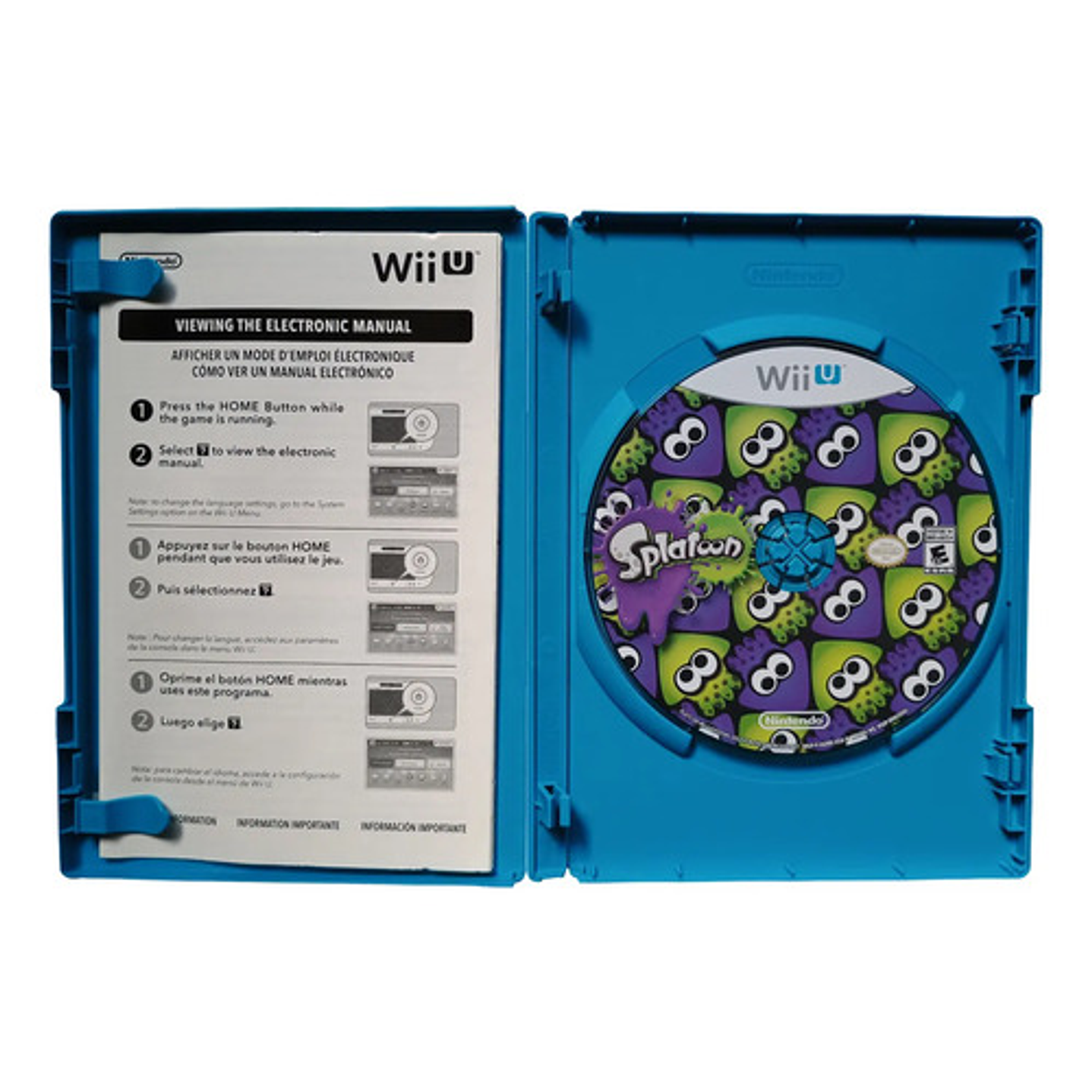 Splatoon  Nintendo Wii U Físico 2