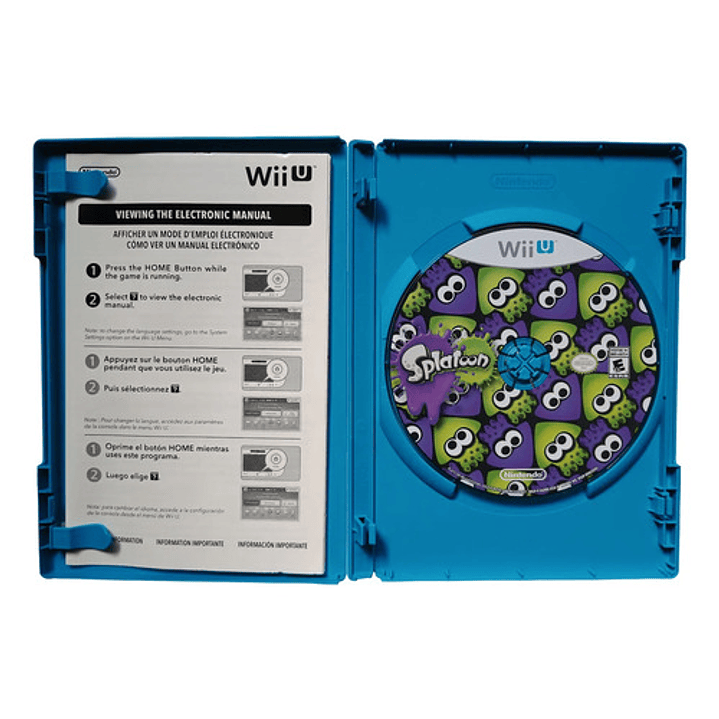 Splatoon  Nintendo Wii U Físico 2
