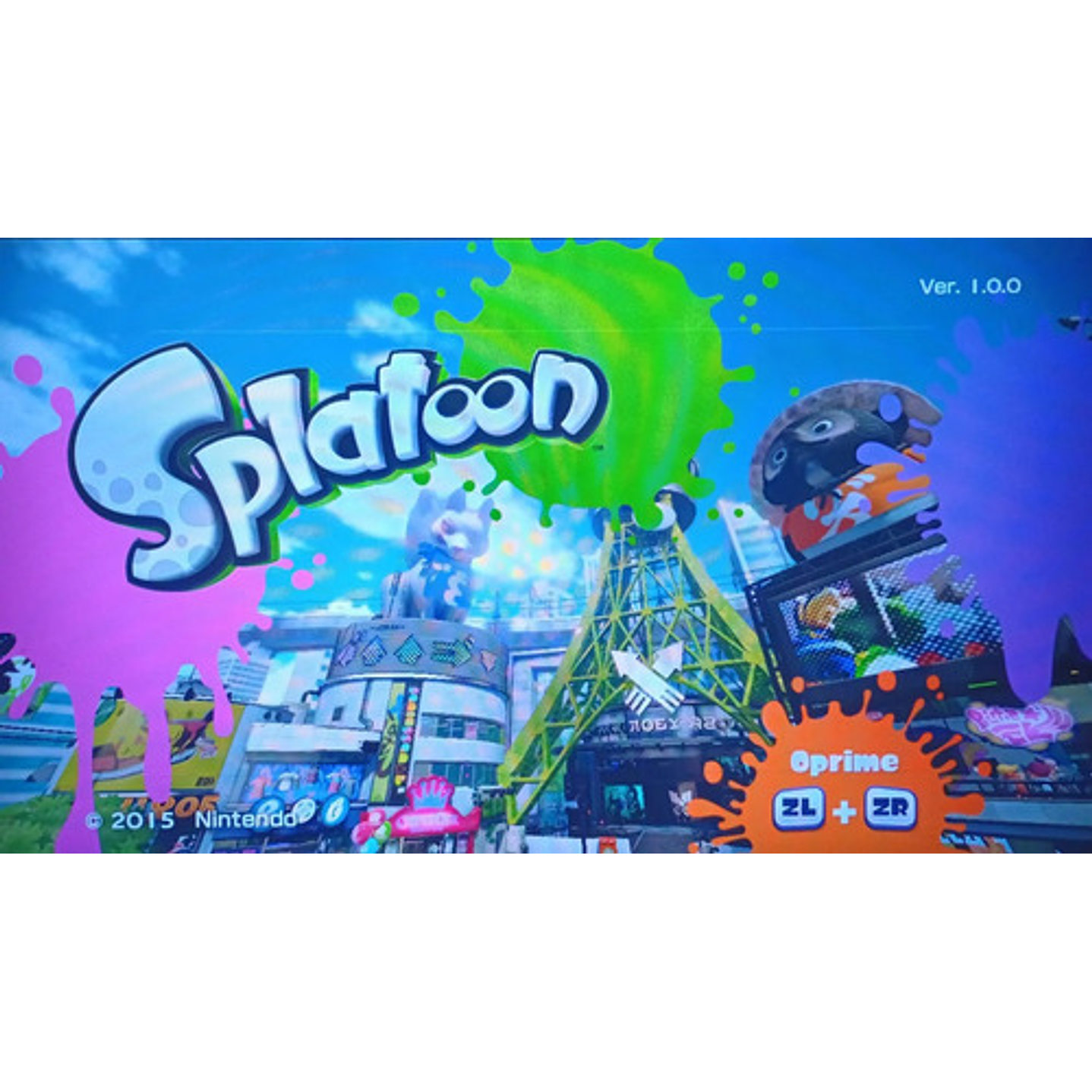 Splatoon  Nintendo Wii U Físico 4