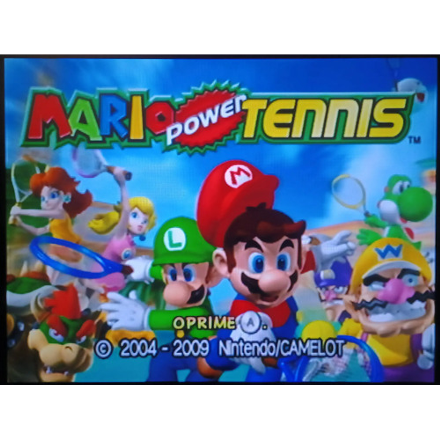 Mario Tennis Wii 4