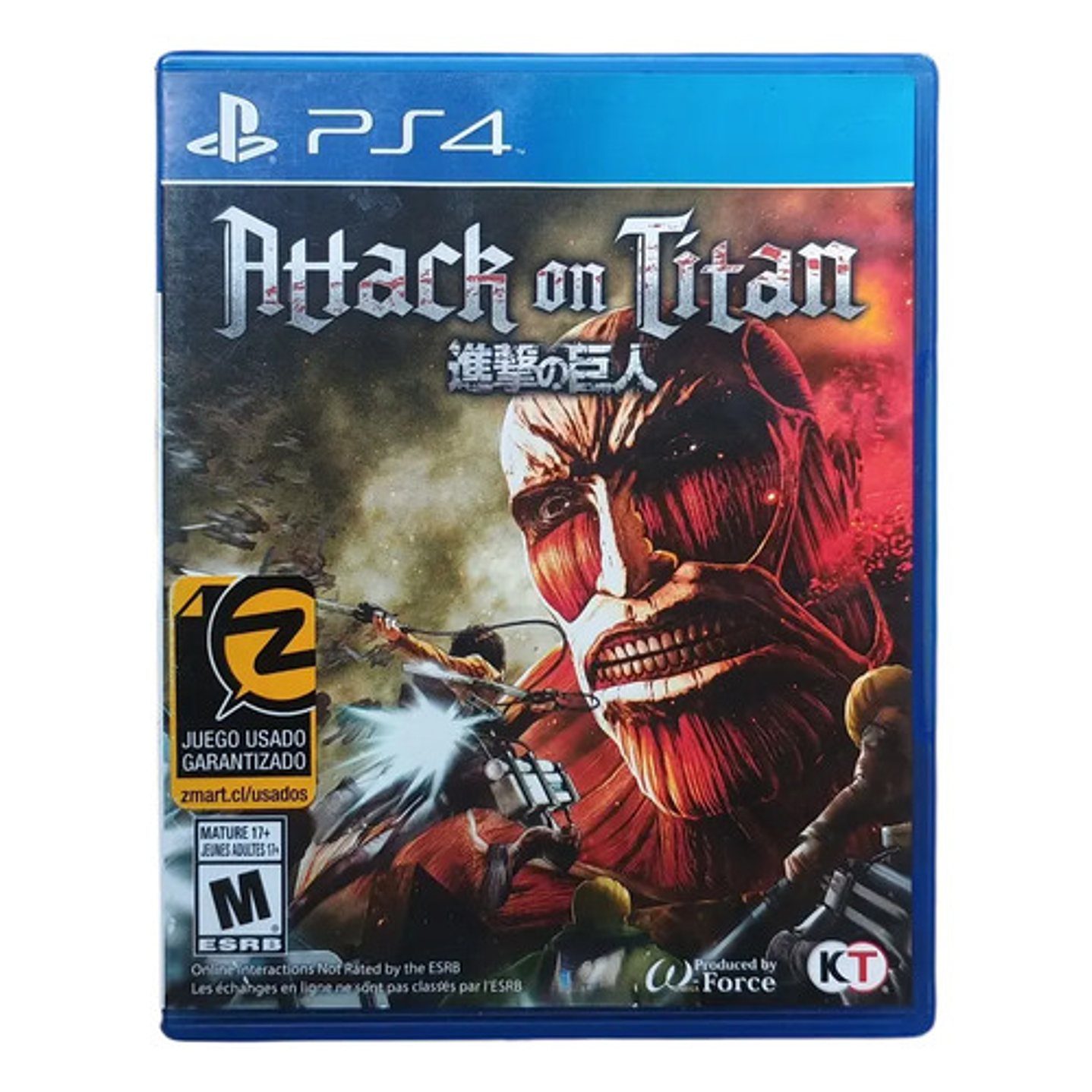 Attack On Titan Ps4 1