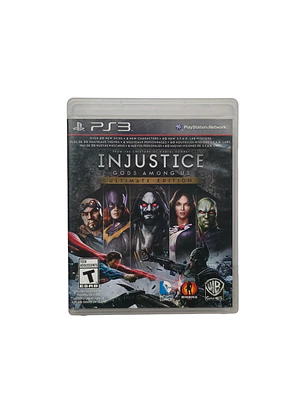 Injustice Ultimate Edition Playstation Ps3