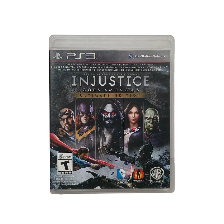 Injustice Ultimate Edition Playstation Ps3 1