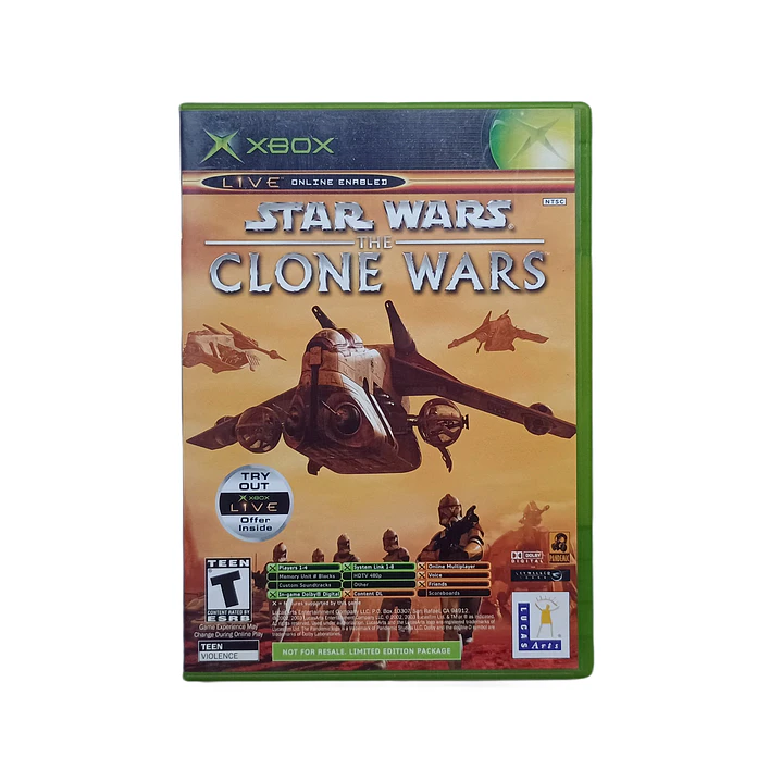 Star Wars Clone Wars & Tetris Plus Xbox 1