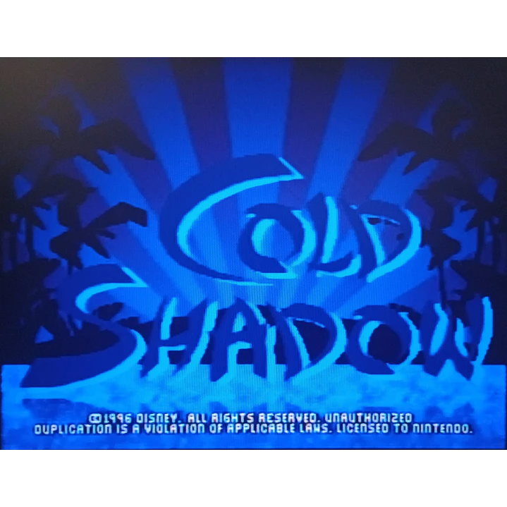 Maui Mallard Cold Shadow Compatible SNES 3