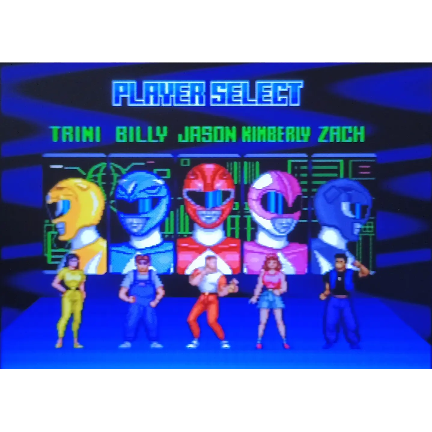 Mighty Morphin Power Rangers Compatible con SNES 3