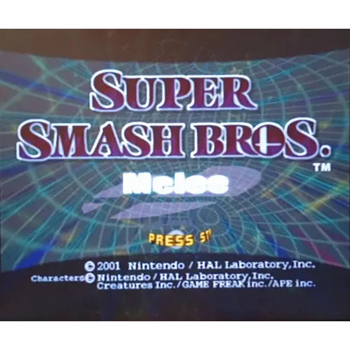 Super Smash Bros Melee Gamecube 4