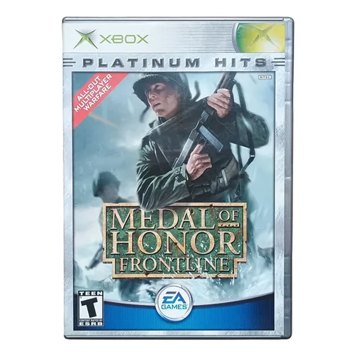 Medal Of Honor Frontline Platinum Xbox 1