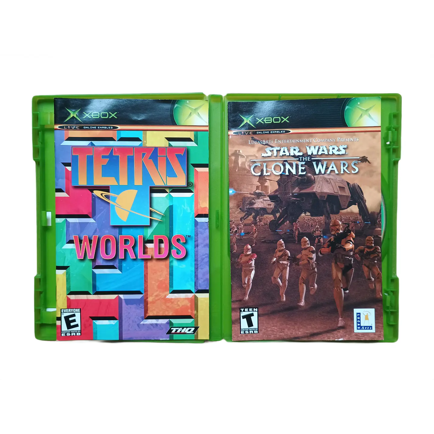 Star Wars Clone Wars & Tetris Plus Xbox 4