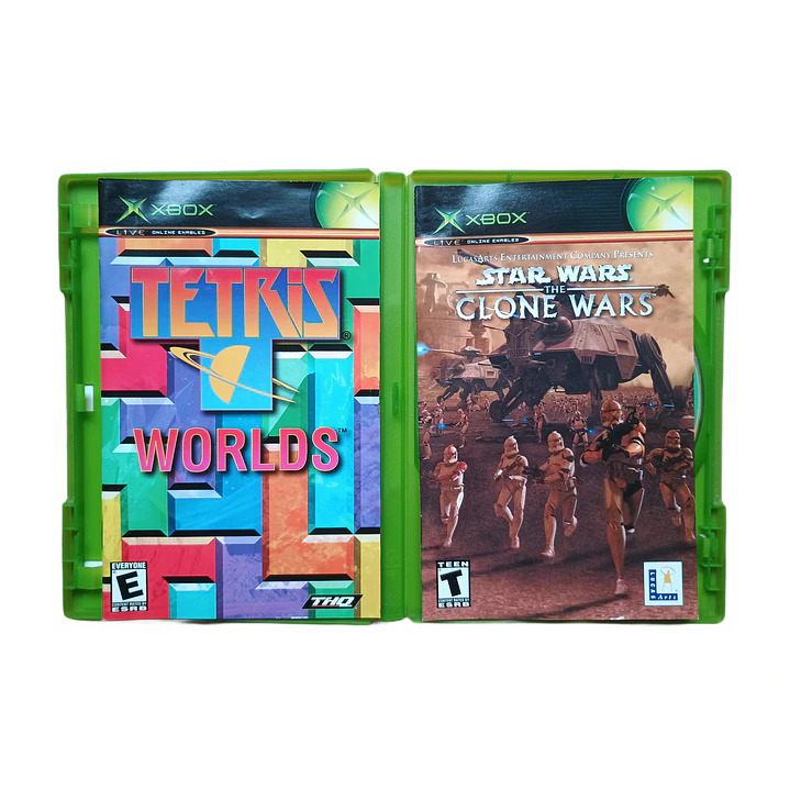 Star Wars Clone Wars & Tetris Plus Xbox 4