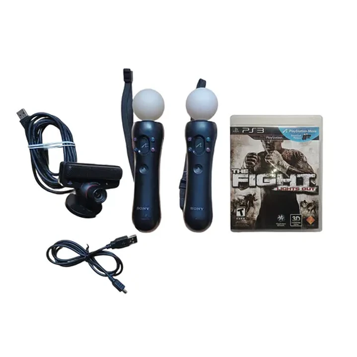 Kit Move The Fight Lights Out Ps3 1