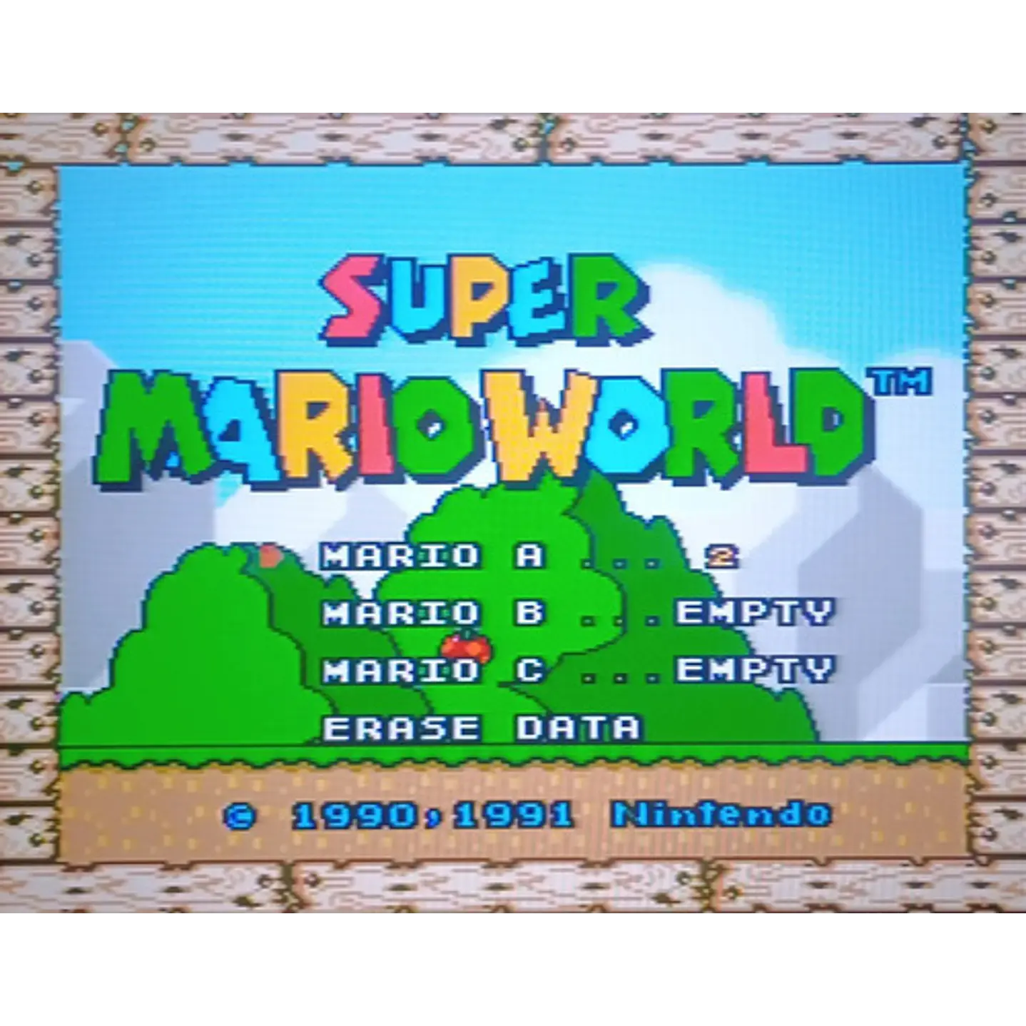 Super Mario World Snes Original 2